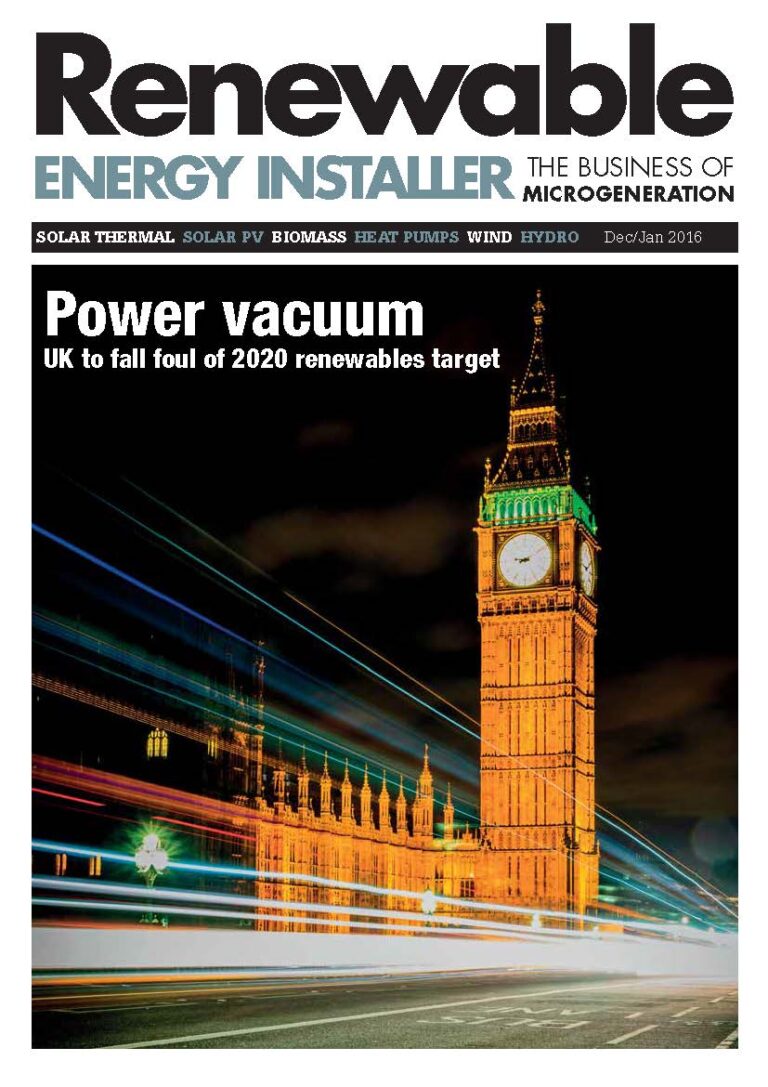 Renewable Energy Installer December/January 2016