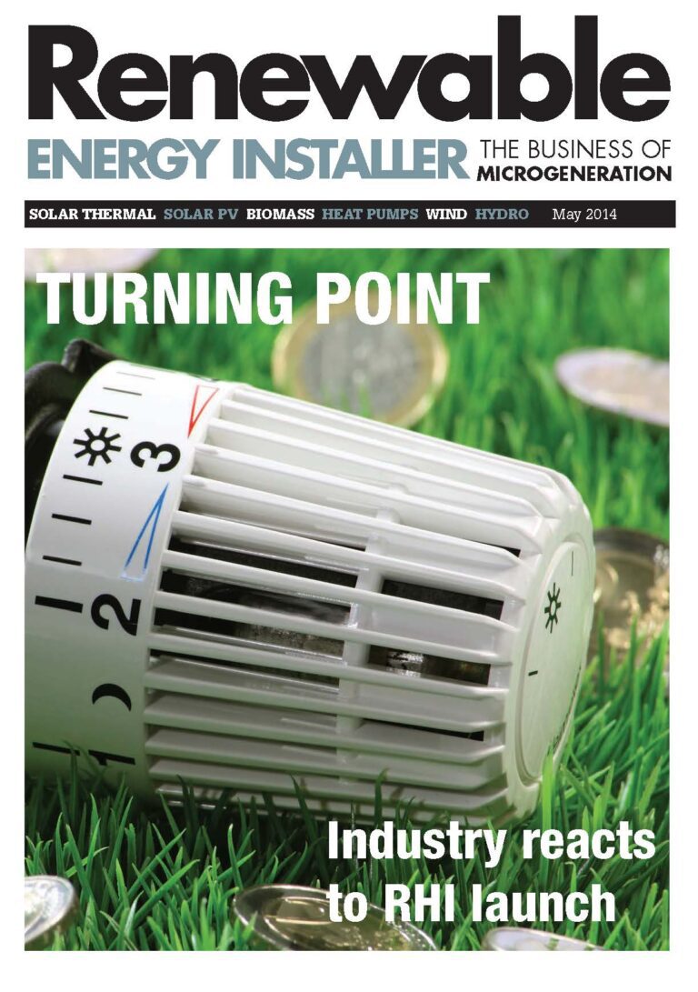 Renewable Energy Installer May 2014
