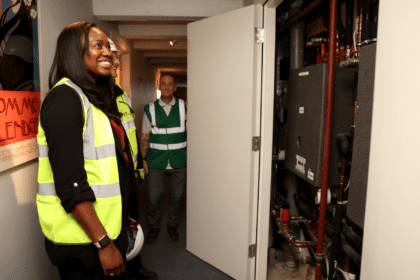 Member of Parliament with heat pump