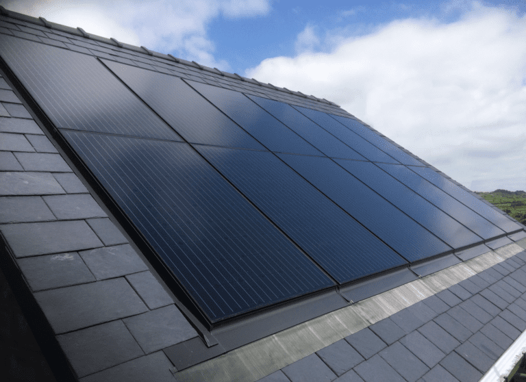 Solar panels.