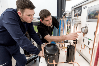 Heat pump students