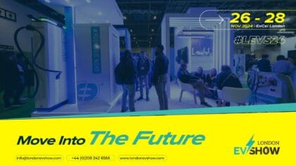 London EV Show promotional graphic