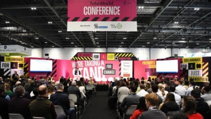 Audiecne at Futurebuild 202 conference