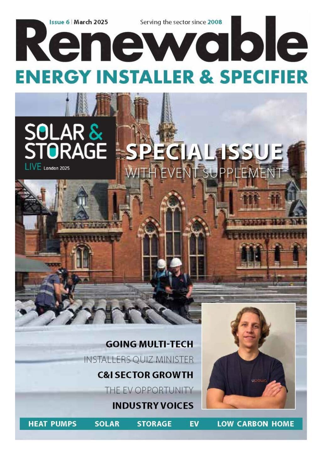 Renewable Energy Installer Feb/Mar 2025 front cover