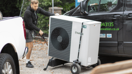 Heat pump installation Heat Pump Mover