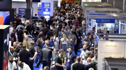visitors at InstallerSHOW exhibition