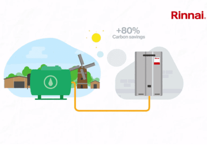 diagram showing gas storage tank feeding to a boiler